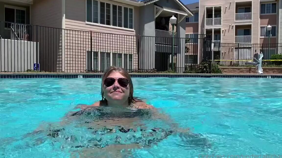 Tabitha Toes Nicknamed Tabithatoes 07 14 2021 Onlyfans Video Silly Little Two Min Video Of Me In The Pool