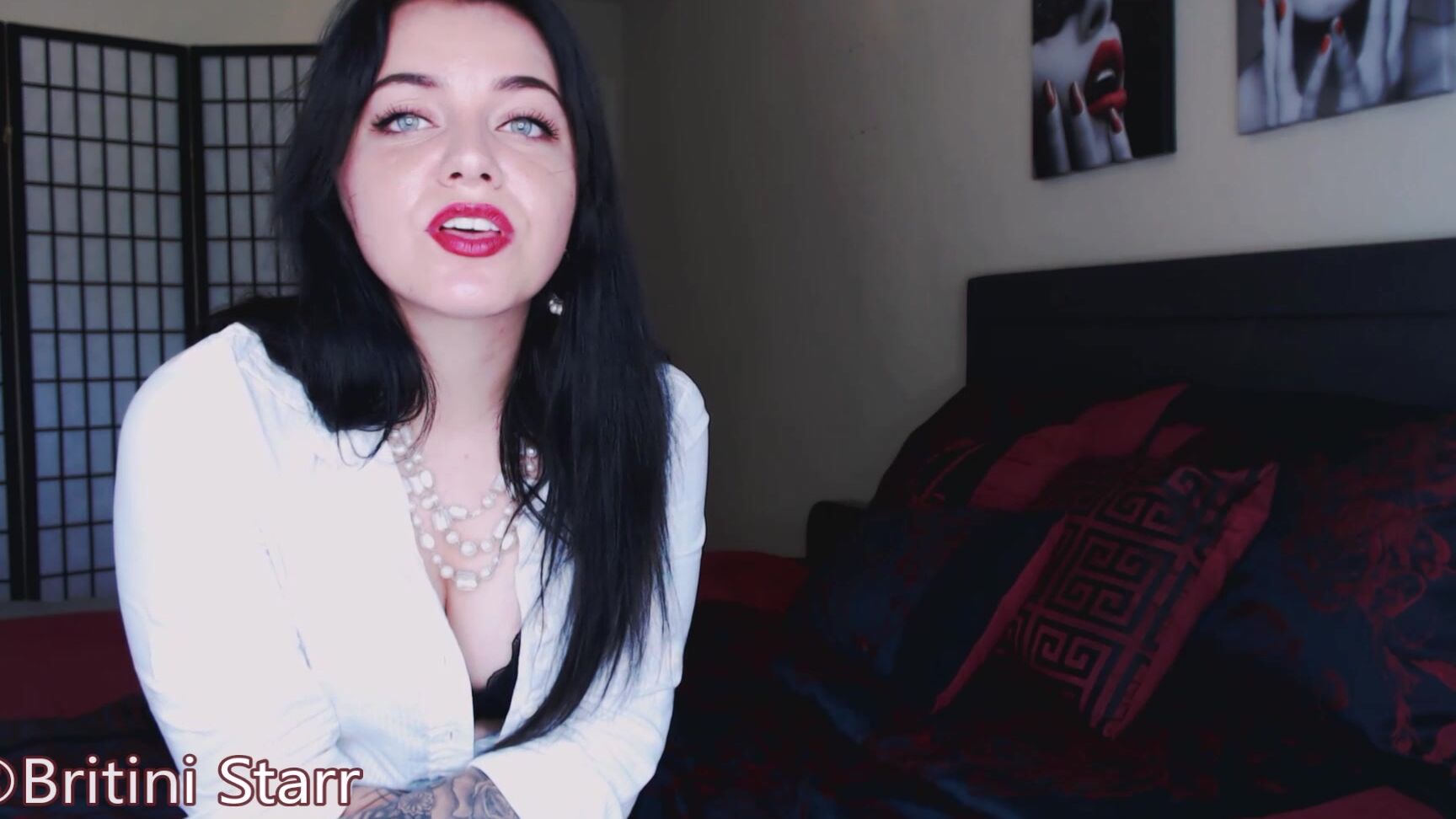 Britini Starr Bisexual Threesome With Manager And Boss