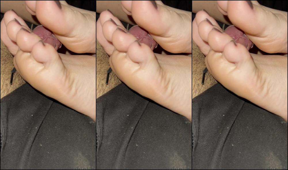 Amorafeet Ofc Footjob With Ruined Orgasm Days Without Cum
