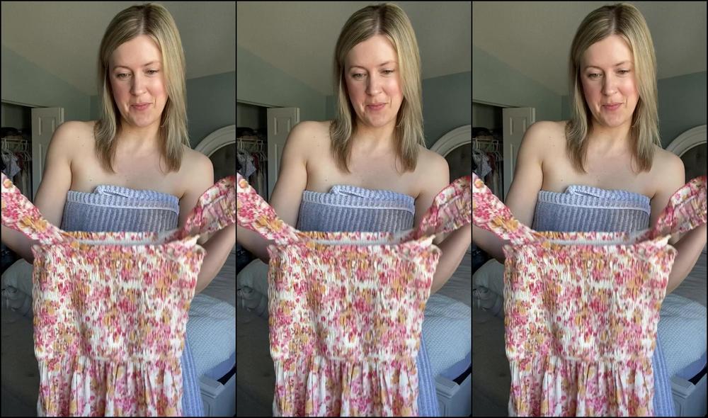 Elizabeth88 3280613779 04 24 2024 New Dress Try On