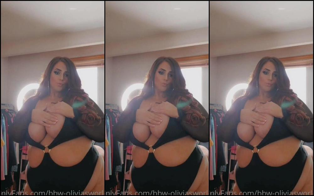 Bbw Oliviasworld95 2099159548 06 02 2021 Video I Love My Big Naturals So Much