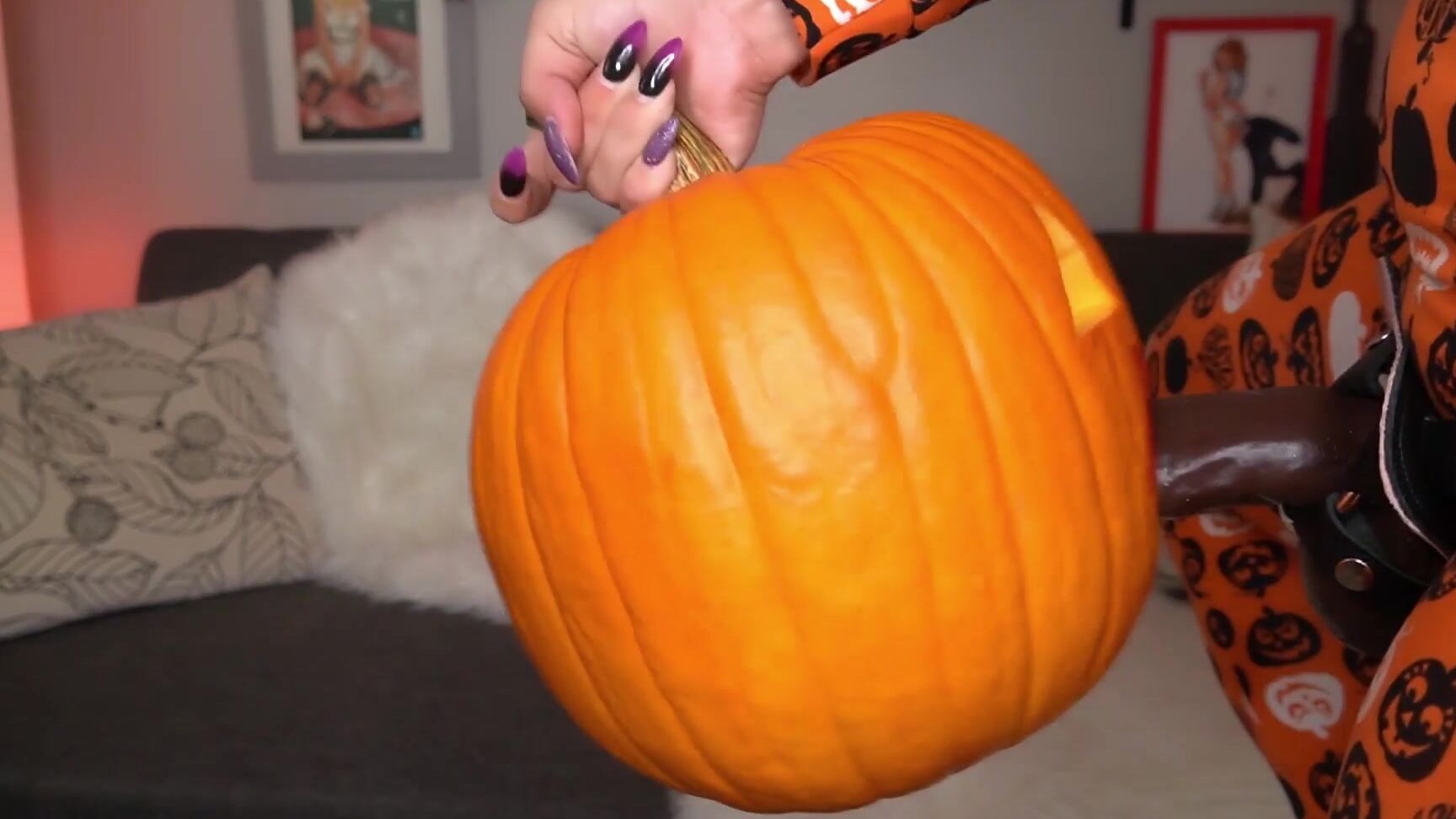 Talia Tate Jack O Lantern Jerk Off