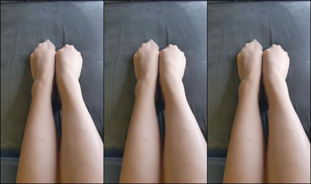 Premiumbrandy Nylons Play On The Couch Showing Off My Feet In These Nylons I Don T Remove Them At All I