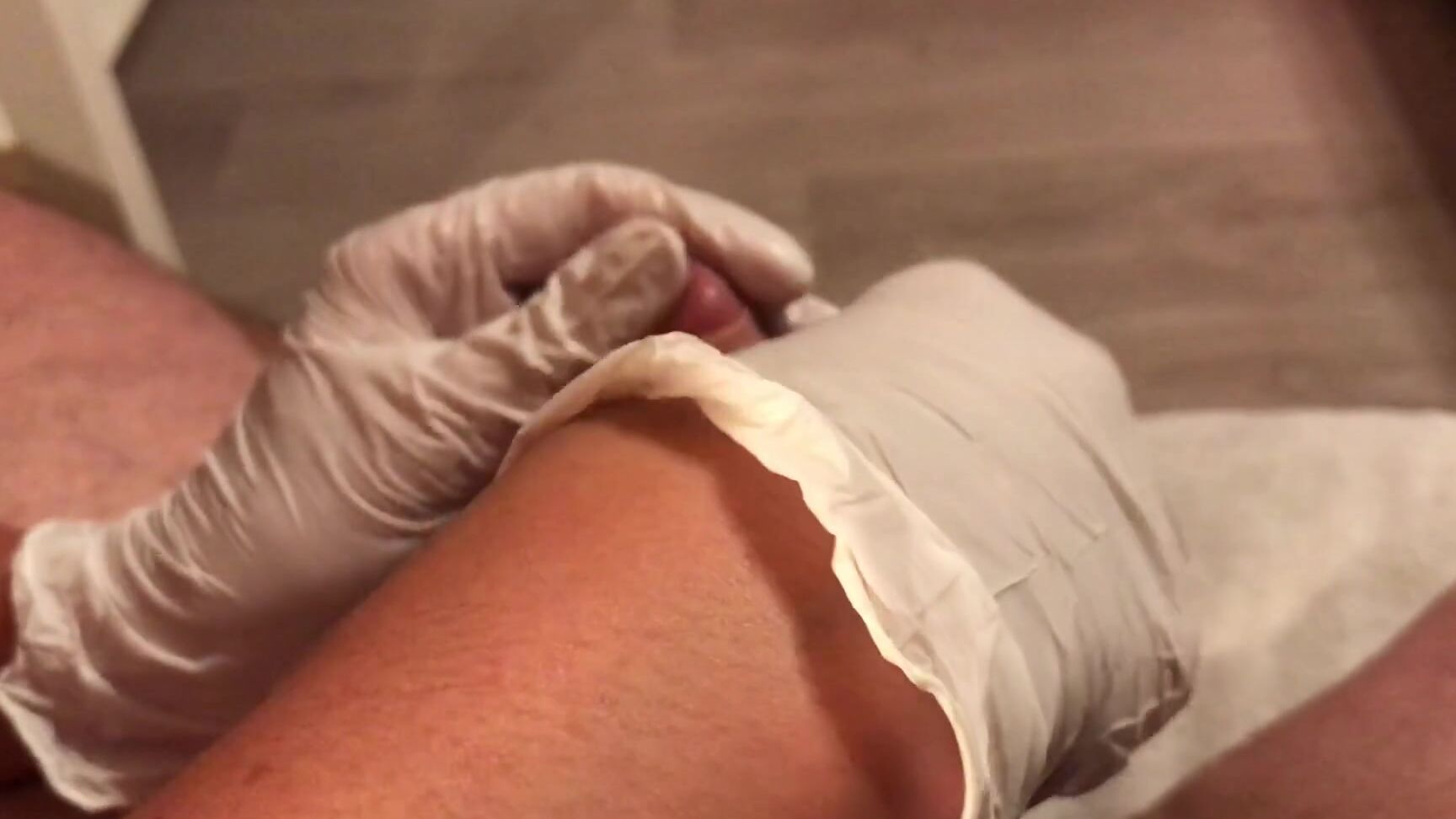 "Trip For Fuck" Masturbate, Mom, Mother, Milf, 60Fps, Handjob, Gloves, Handjob Latex Gloves, Latex Gloves, Doctor Glove Handjob, Doctor Gloves, Wife, Czech Wife, Cum, Edging Handjob, Suggest Trip For Fuck Wife in doctor gloves gives best sloppy handj
