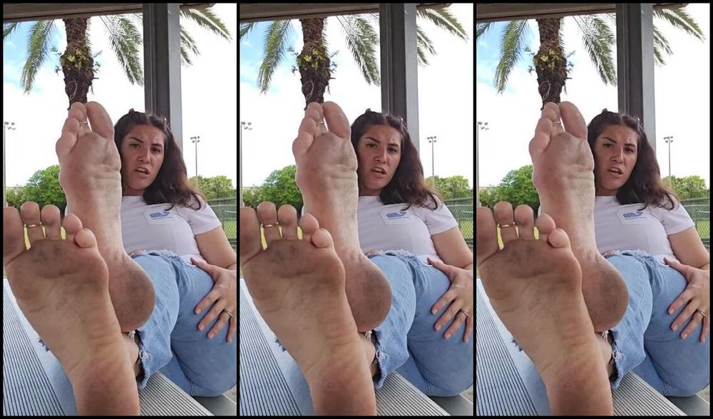 Goddess Nicole Aka Nicolesgoddesssoles Foot Fetish 05 03 2024 Onlyfans Video I Know You Cant Resist These Dirty Feet In Public N