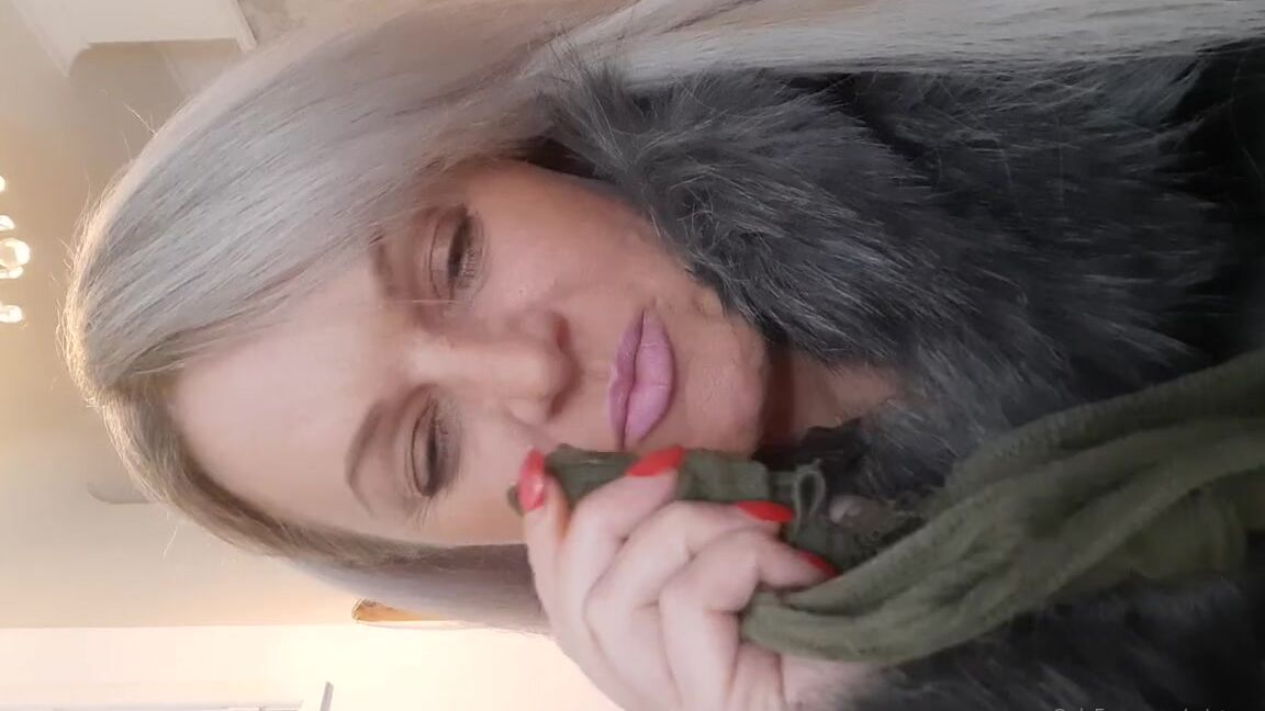 Mistress Athena Nicknamed Mistressathena Onlyfans Mistress Dirty Panties Look And Smell Taste Them Yes You Are Enjoying Them Arnt You The