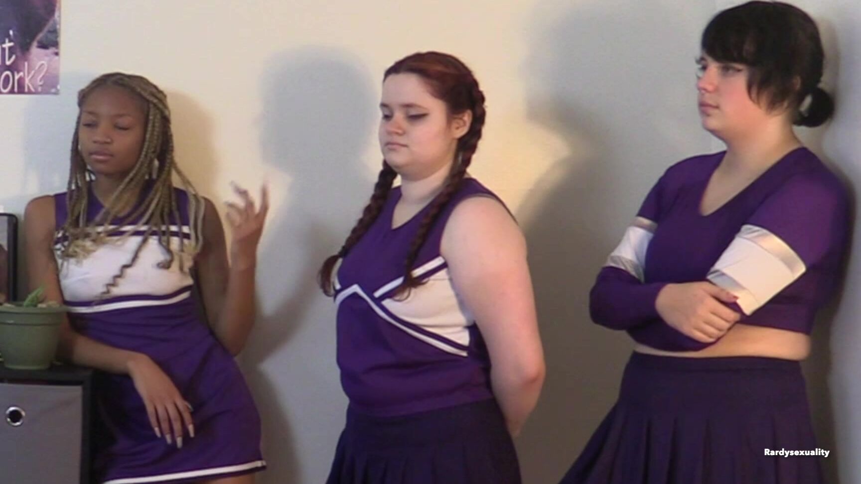 cheerleaders, paddling, role play, spanking, teacher fetish spirit week part 1 Manyvids