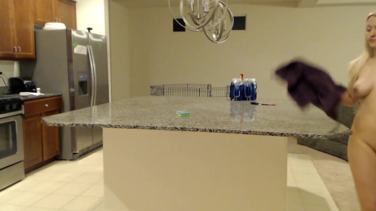 Ass, Doggystyle, Housecleaning, Nudity/Naked kalliyarose cleaning the house naked ManyVids