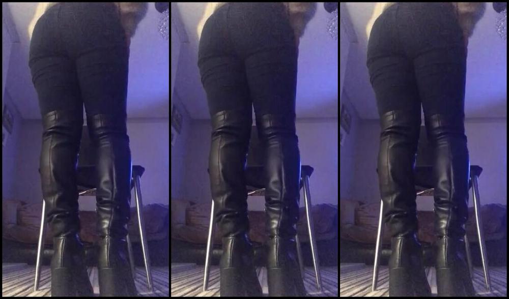 Mistress Athena Nicknamed Mistressathena Onlyfans Look At You Down There Join Now To See Mistress In Her Thigh High Boots Pov