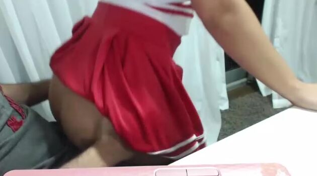 Pinupbaby Naughty Cheerleader Fucking Boyfriend