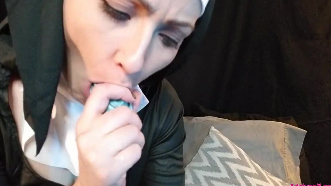 Anal Play, anal masturbation, ass worship, MILF, ass play, Uniform, cosplay, ass to mouth, Anal, costumes, anal fingering Adalynnx, Nun Full Of Blasphemous Anal SiteRip