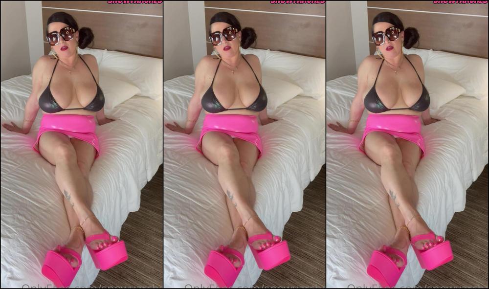 Snowyarches I Love Teasing You With My Pink Wedges Make Sure You Cum In Between Toes Happy Frid