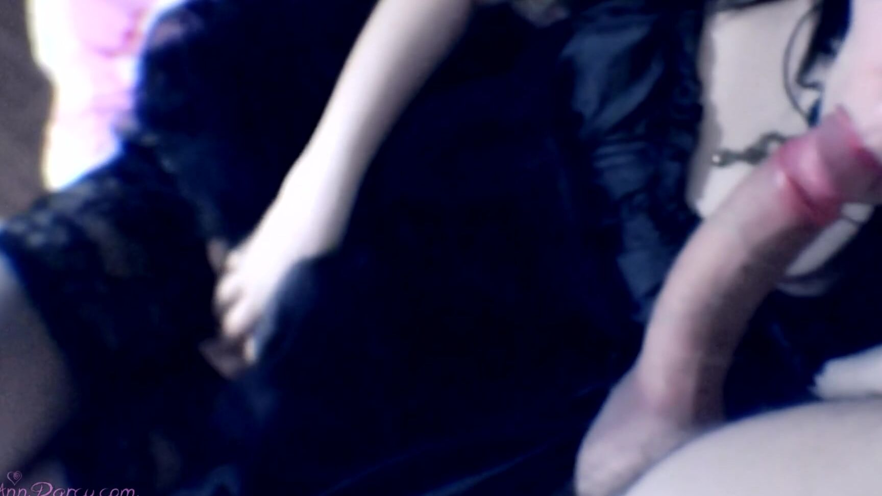 Anndarcy Long Nails And Sweet Blowjob With Big Facial Cumshot