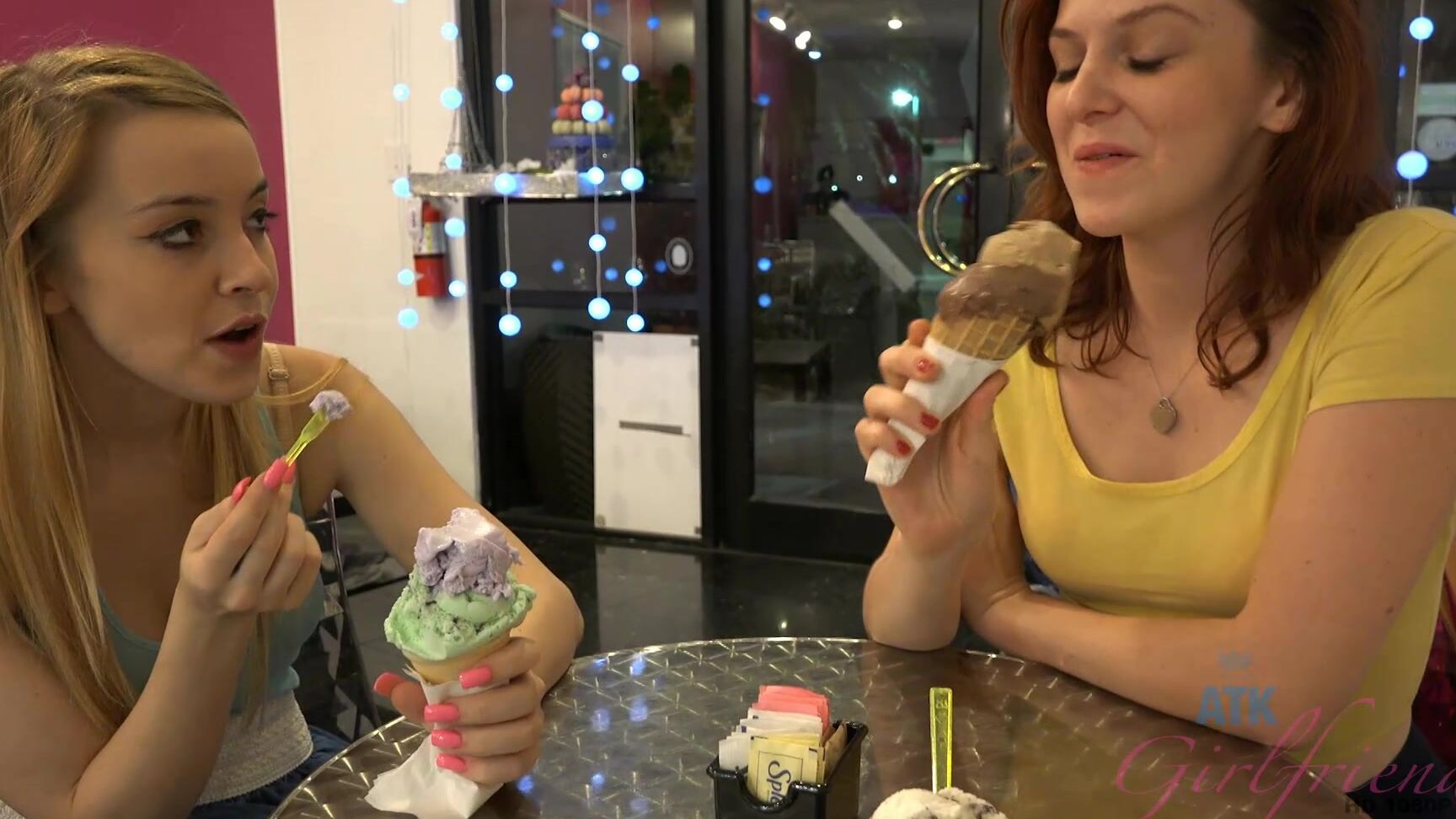 Bathtub Fetish, Blonde, Lesbians, Shaved, Shower atkgirlfriends fucking two bestfriends in a hotel pov ManyVids