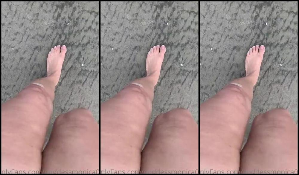 Goddessmonica00W Onlyfans Beach Feet Joip