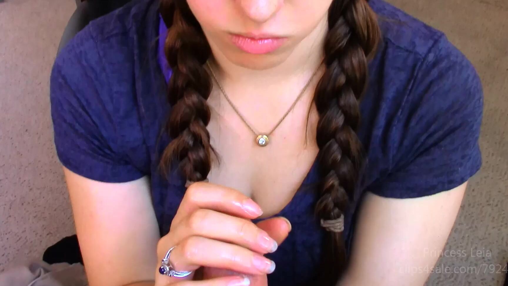 Princess Leiacm Virgin Training Just Hands Ep One P