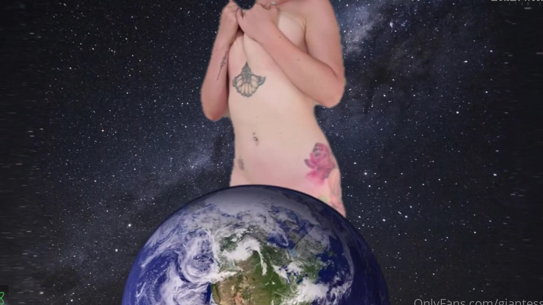 Giantessclips Giantess Grows Huge And Cums With The Whole Earth In Her Pussy Starring Alice Faye Alic