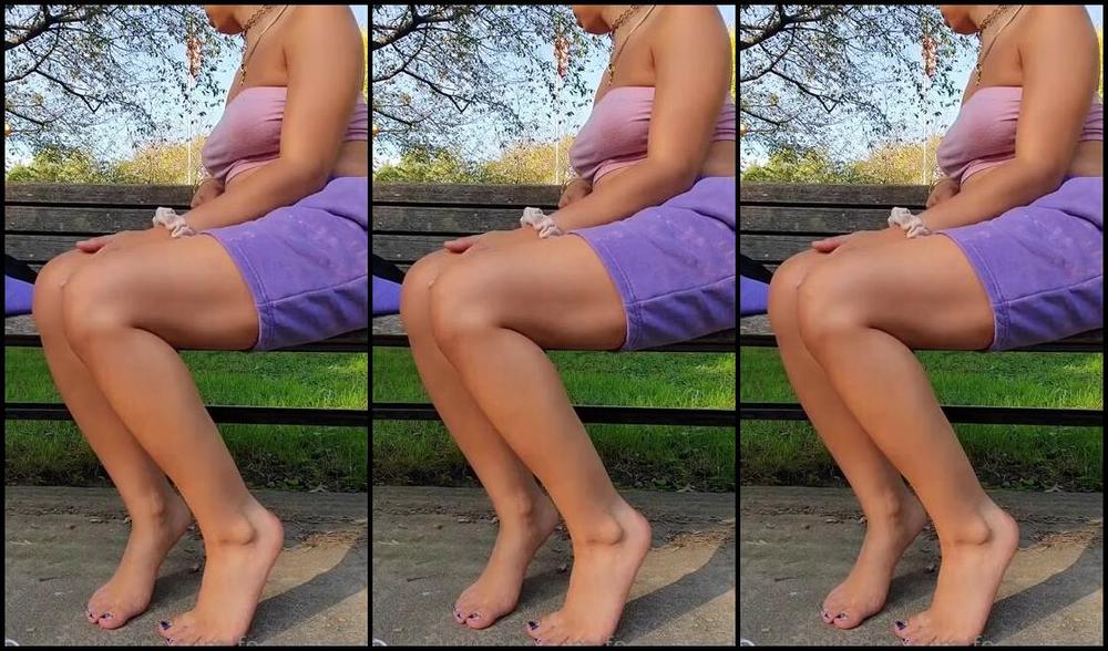 Footsiemichi Onlyfans Waited For Some Damn Teens To Leave The Park So I Could Smokeclearly Bratz Are Very Impatient