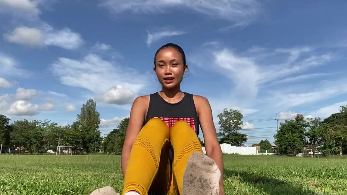 Goddessnutty2 Onlyfans After Exercising My Socks Were Rotten And My Feet It S Sticky 5