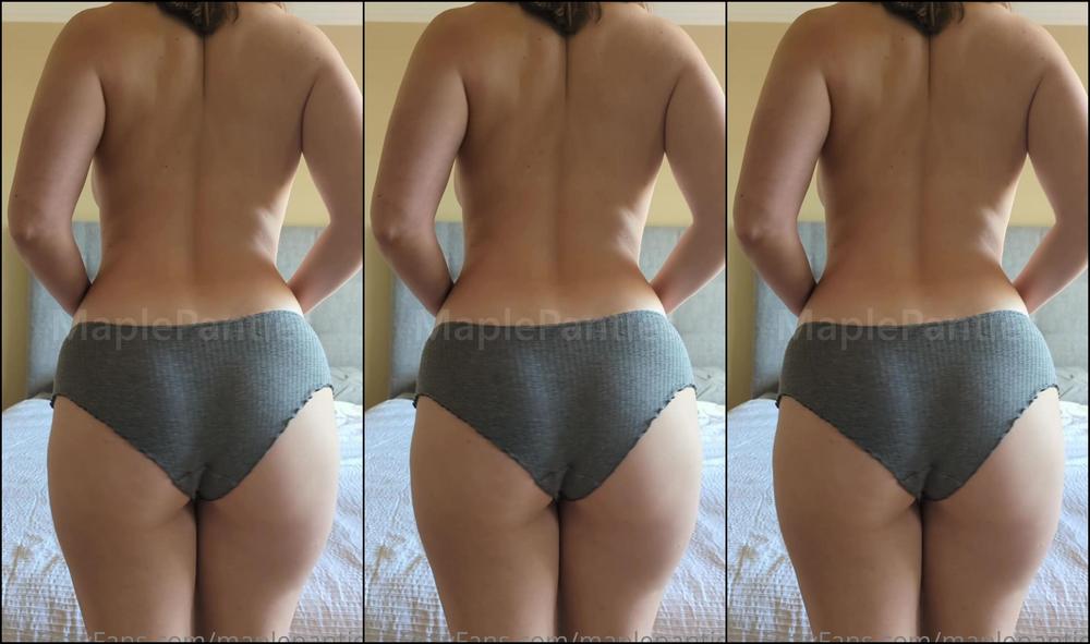 Maplepanties Trying On Panties Dancing And Masturbating A Great Sunny