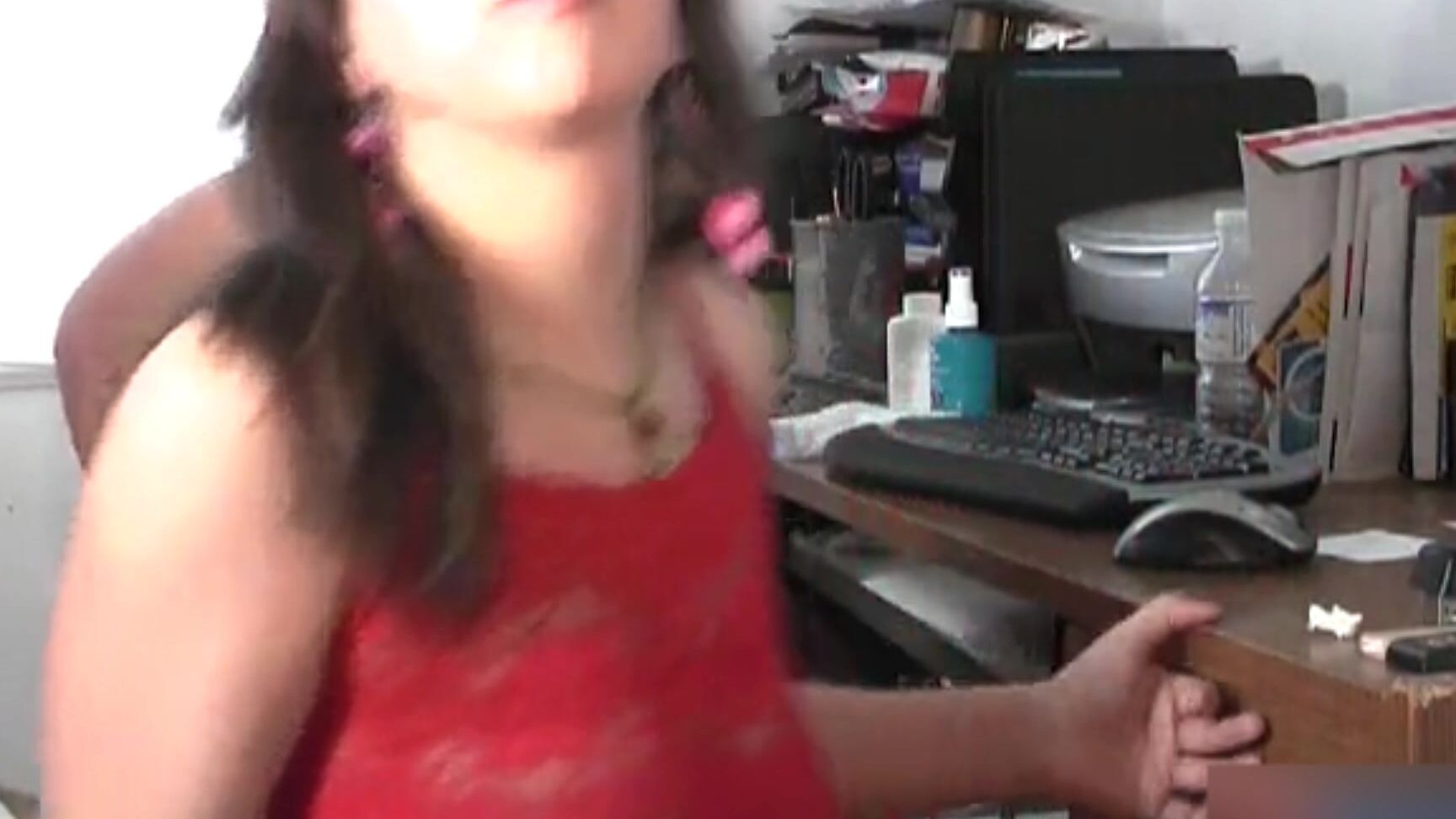 "Real_36_dd" bbwdomination, dildosucking, strapon Dildo strap on sucking manyvids