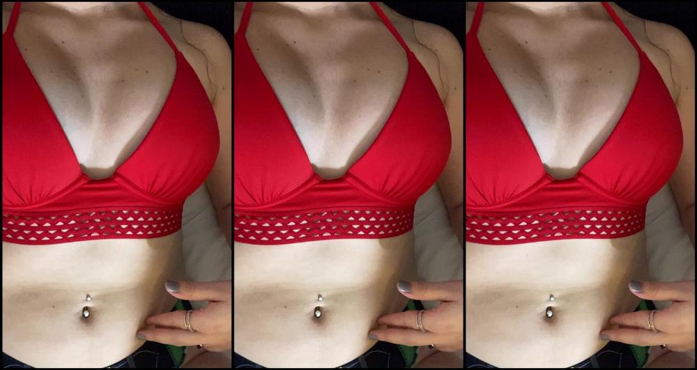 Bra & Panties, Christmas, Pussy Play, SFW a merry little tease ManyVids