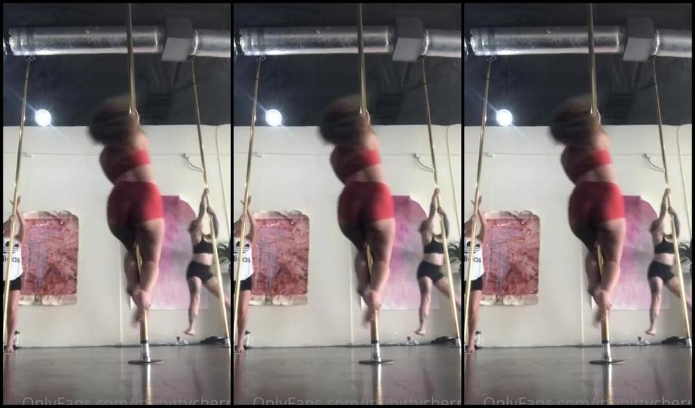 Hairy Cherry Aka Ittybittycherry Onlyfans Pole Classes For Next Month Are 135 For A Mini Membership As You Can Probably Tell From The Video