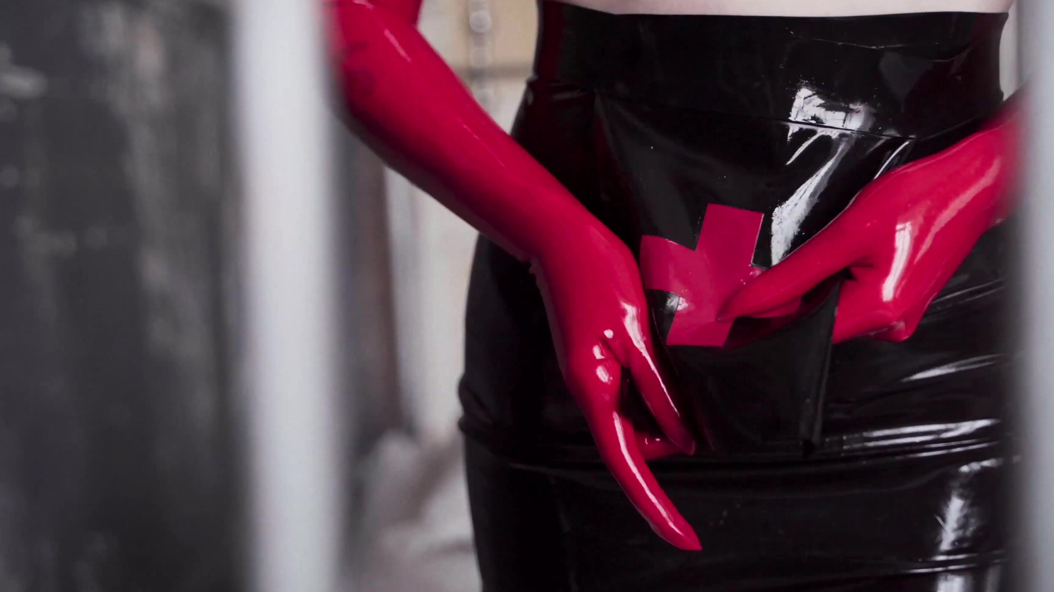 4K, Latex, Liquid Latex, Nurse, cinematic nurse-in-latex ManyVids