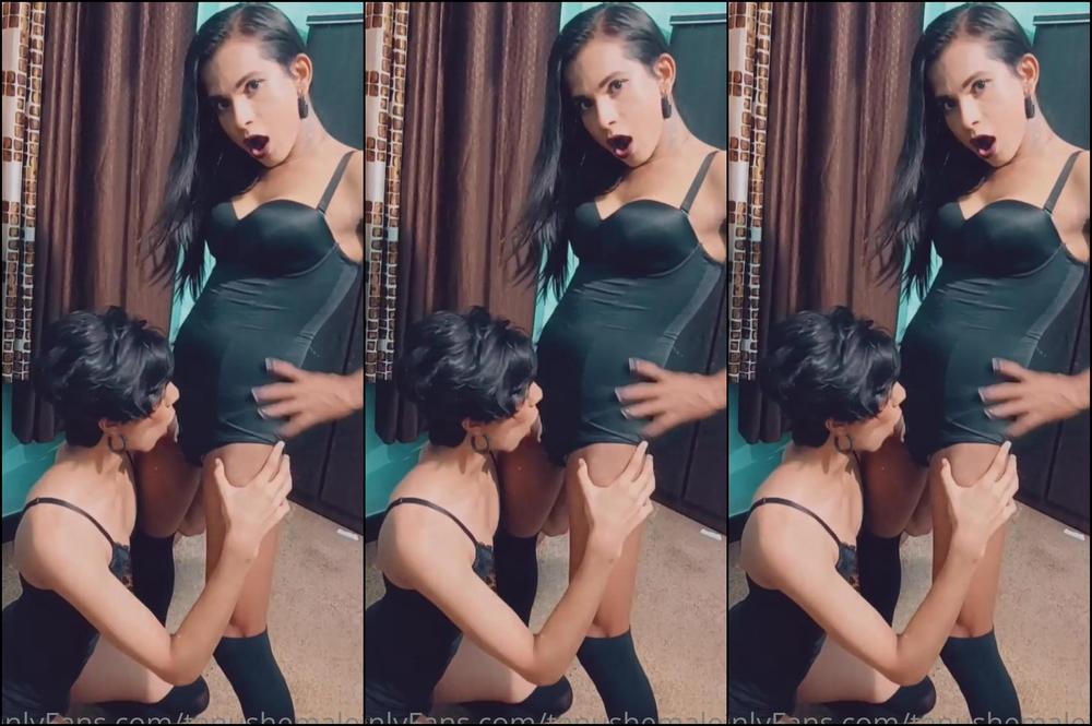 Tanushemale Sissy Blows Like Hell