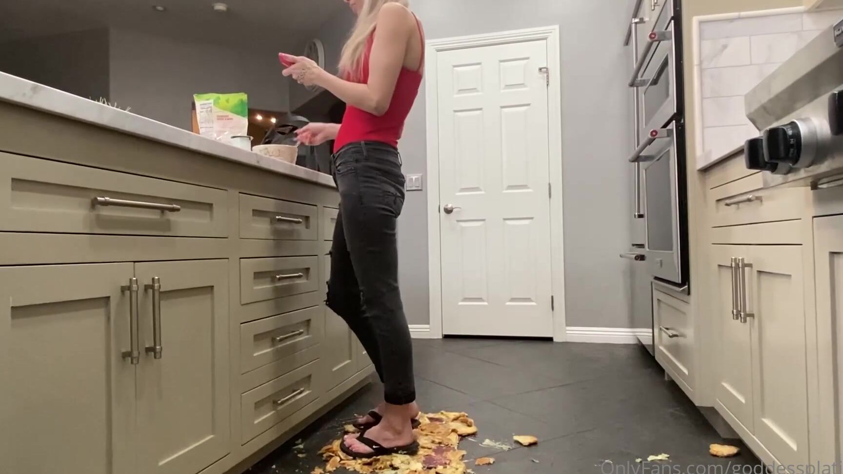 Goddessplatinum Foodie Feet Custom