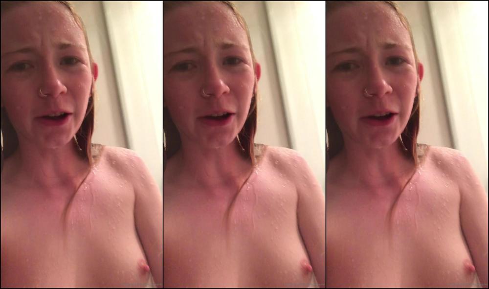 Naughty Nymphet Having A Quick Maz In The Shower I Was Feeling So Horny And Hadn T Realised How Muc