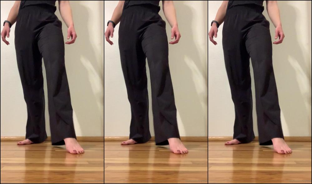 Fityoginina Post Work Flowy Pant Foot Teasing And Strip Do You Like Stinky Feet Or Mild Or Non Sm