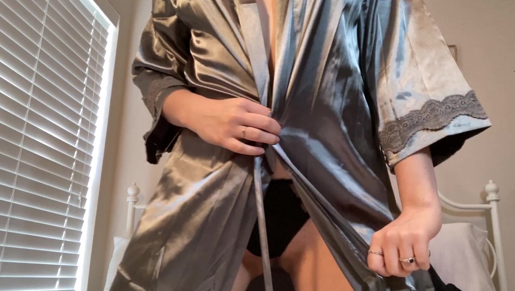Booty Shaking, POV, Strip Tease my new sexy robe ManyVids