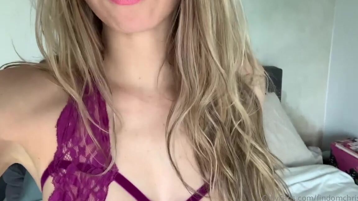 Goddess Christine Nicknamed Findomchristine Onlyfans New Lingerie From My Dommesub Switch Girl