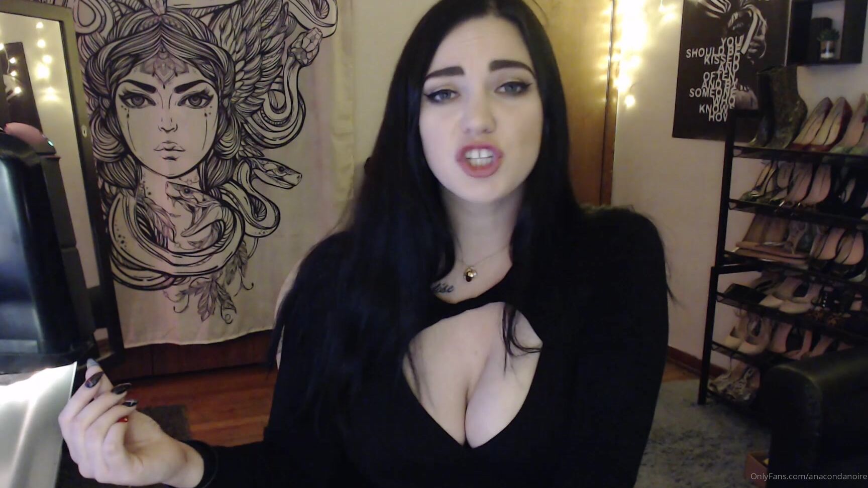 Anacondanoire Be A Gooning Cum Slut Pet For The Ultimate Queen Of Spades Goddess