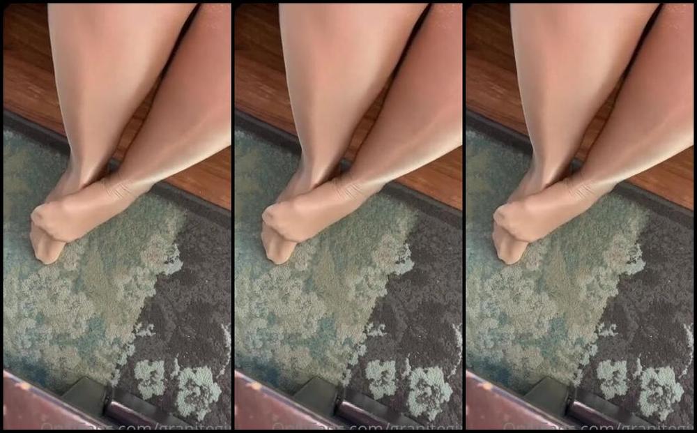 Shawna Nicknamed Granitegirl Onlyfans Sheer Top Skater Girl Skirt And Wolford Pantyhose