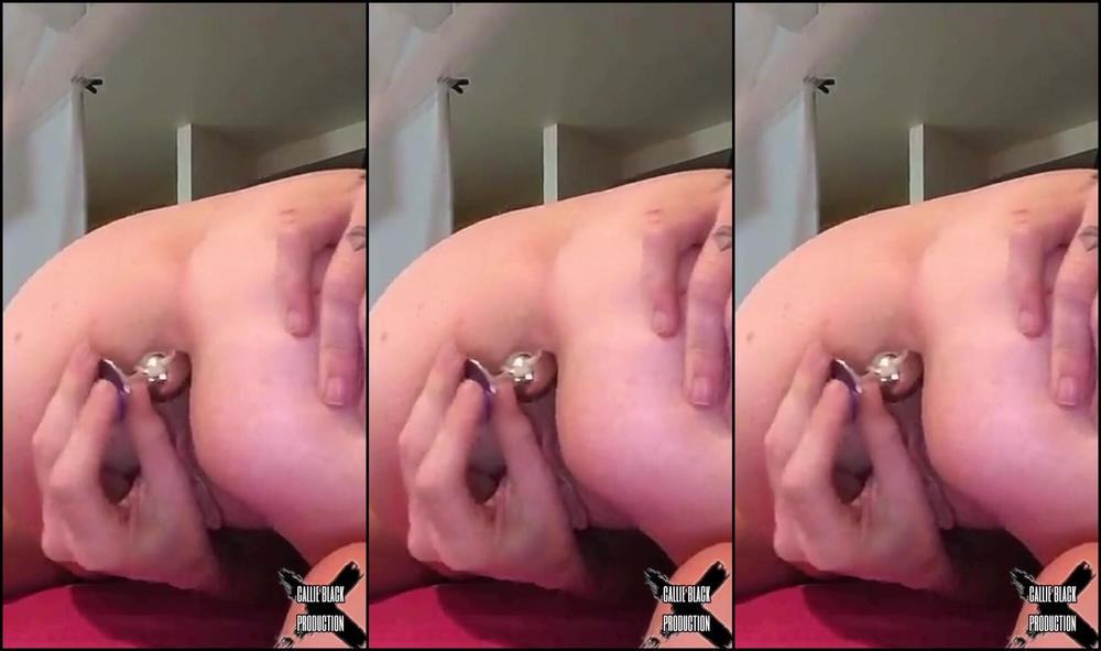 Callie Black Callie Black Trains Her Asshole For Giant Cock