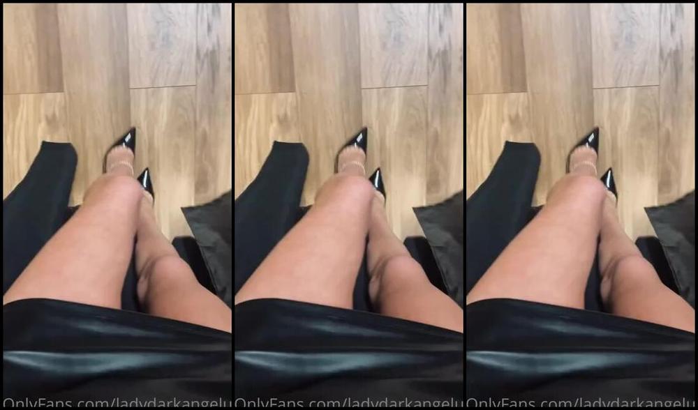 Ladydarkangeluk Onlyfans Who Gets Turned On By The Sound Of My Heels