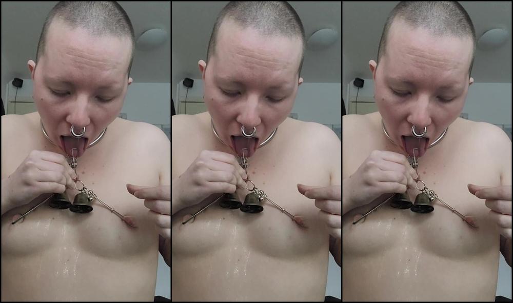 Erynrose Strapless Ring Gag And A Whole Lot Of Nipple