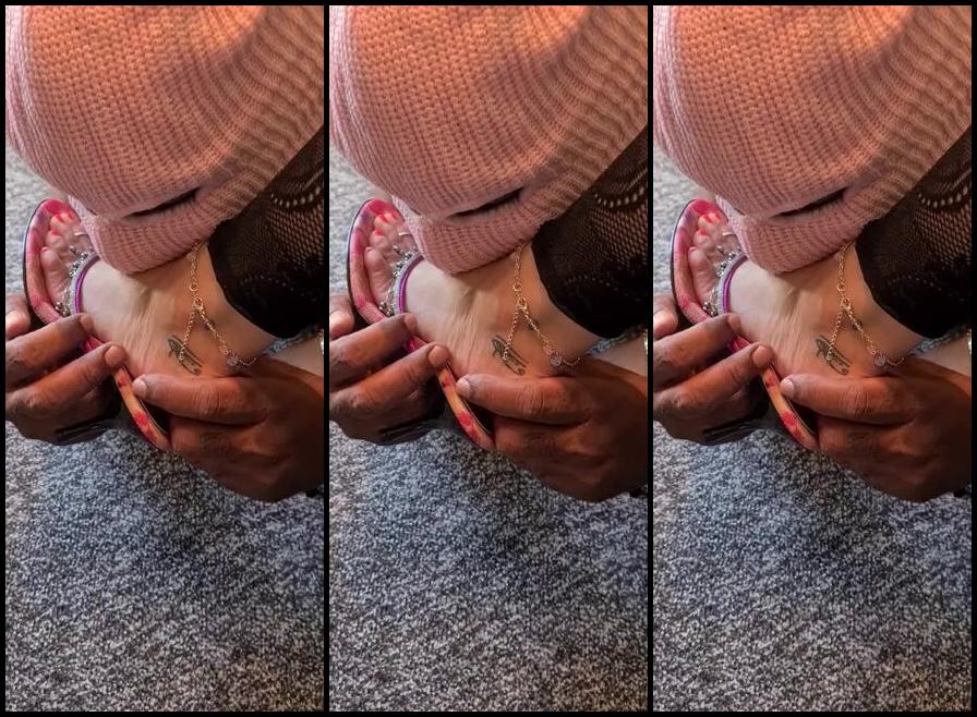 Feetbysherri Onlyfans My Foot Slave Worshipping My Shoes And Feet Three Minutes Video