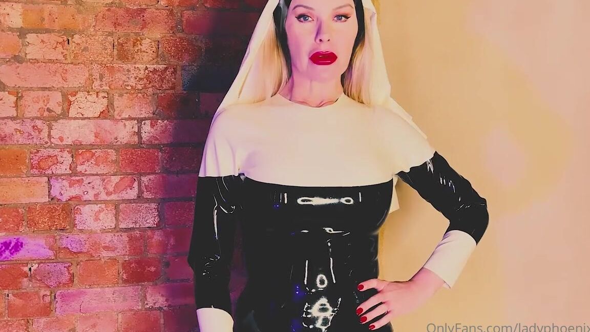 Lady Phoenix Nicknamed Ladyphoenix Ldn Onlyfans New Clip Confessional Joi You Come To Church To Find That Its Mother Superior Taking Confession