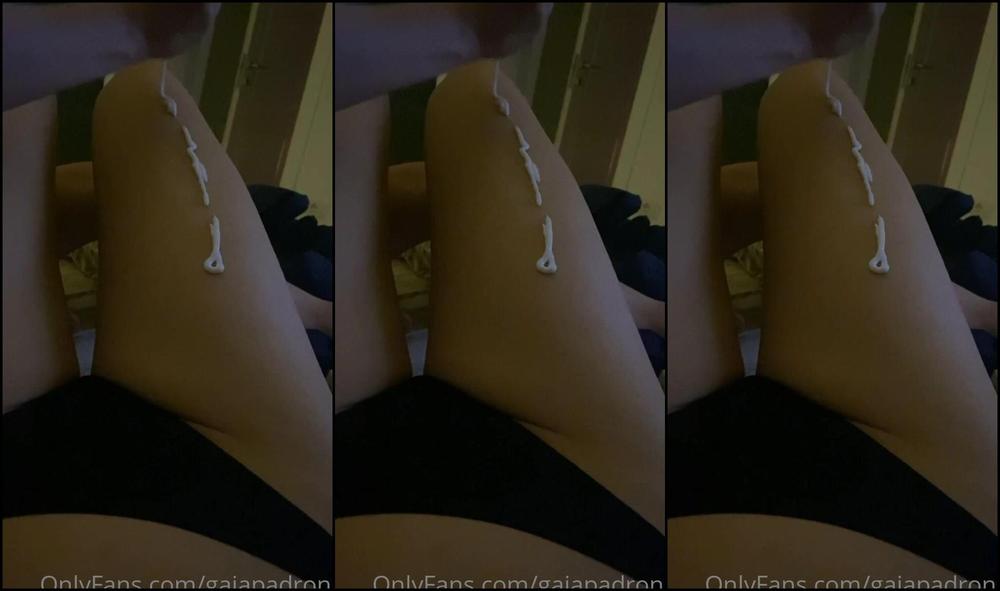 Mistress Gaia Cream On My Legs