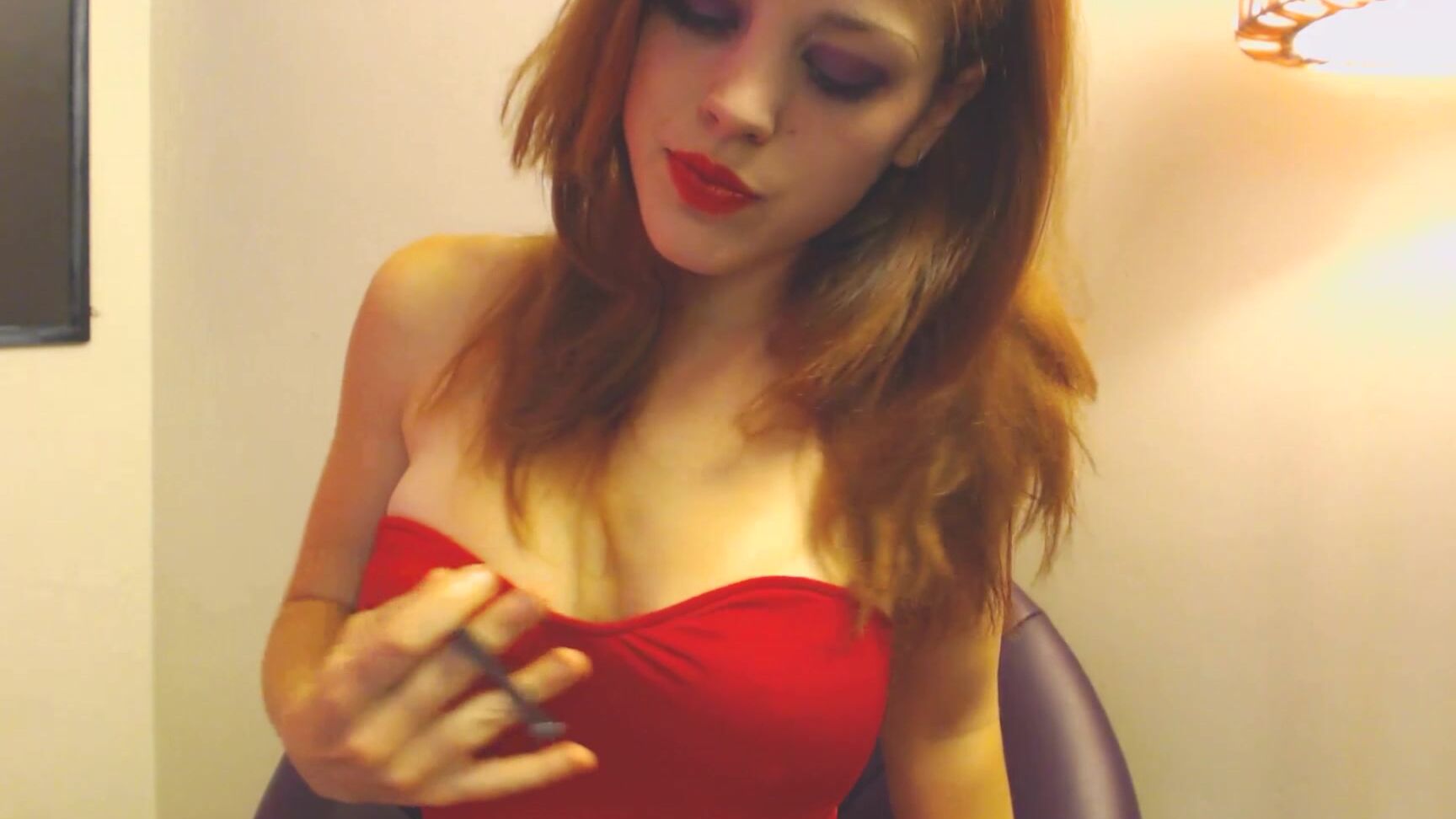 Fetish, Redhead, Smoking, Striptease, Tattoos mollydoll smoking fetish and strip tease ManyVids
