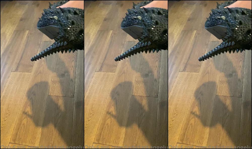 Lady Dark Angel Shoes Spikes So Harsh