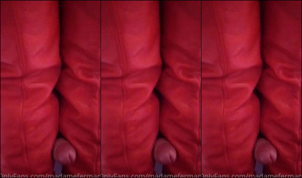 Madamefermans My Chastity Cuckold Cum On Boots Chaste Slave Deprived Of Sex And Masturbation Locked