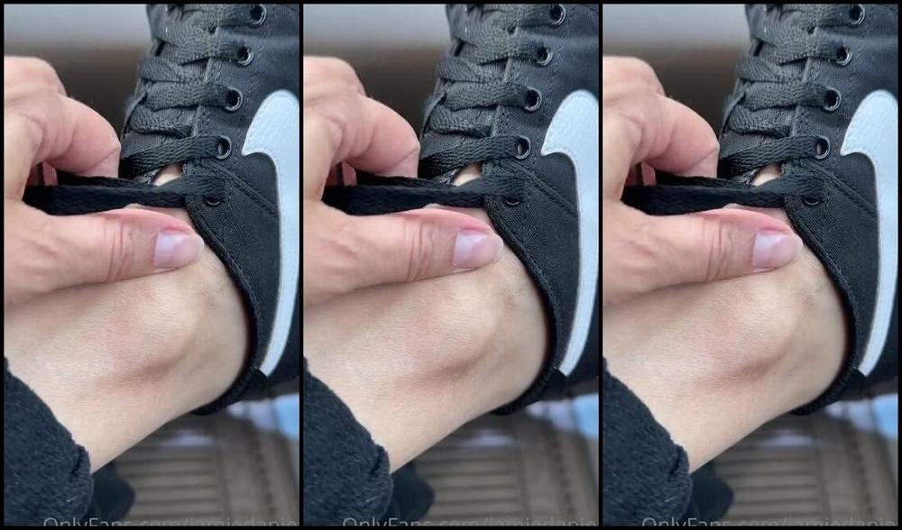 Jamiedaniels Onlyfans Sneaky Sneaker Teasep