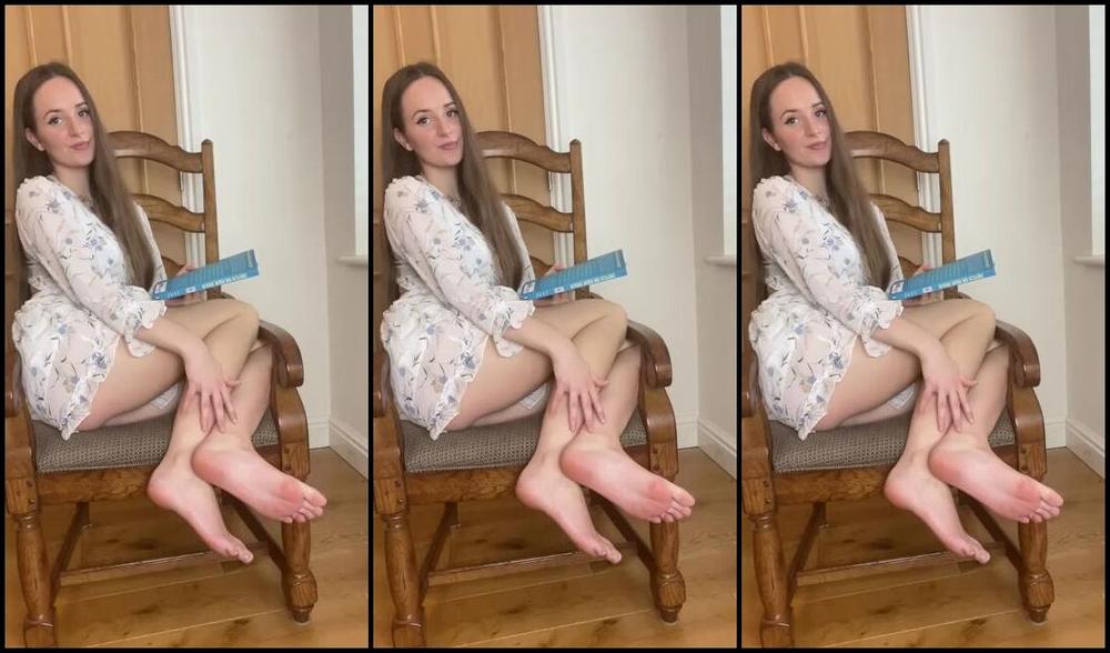 Babebarefootofficial Onlyfans We Re Supposed To Be Having Quiet Reading Time Except We Both Keep Distracting Each Other By The Fmcp