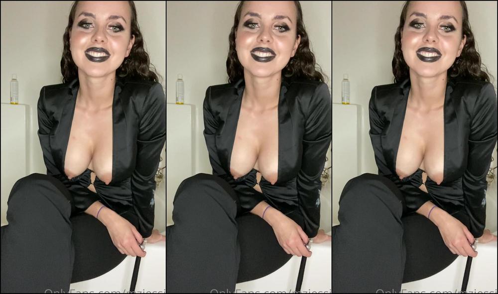 Mzjessie Goth Jessie Gets Sadistic And Teaches You To Worship Like A Good Puppy