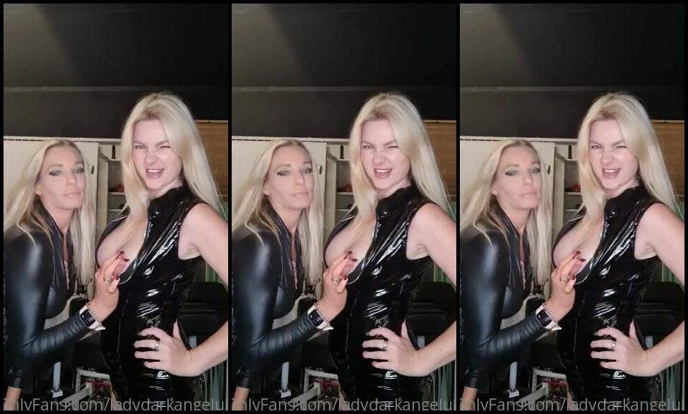 Lady Dark Angel Sexy Tease With The Lovely Borgia Lady Todsy