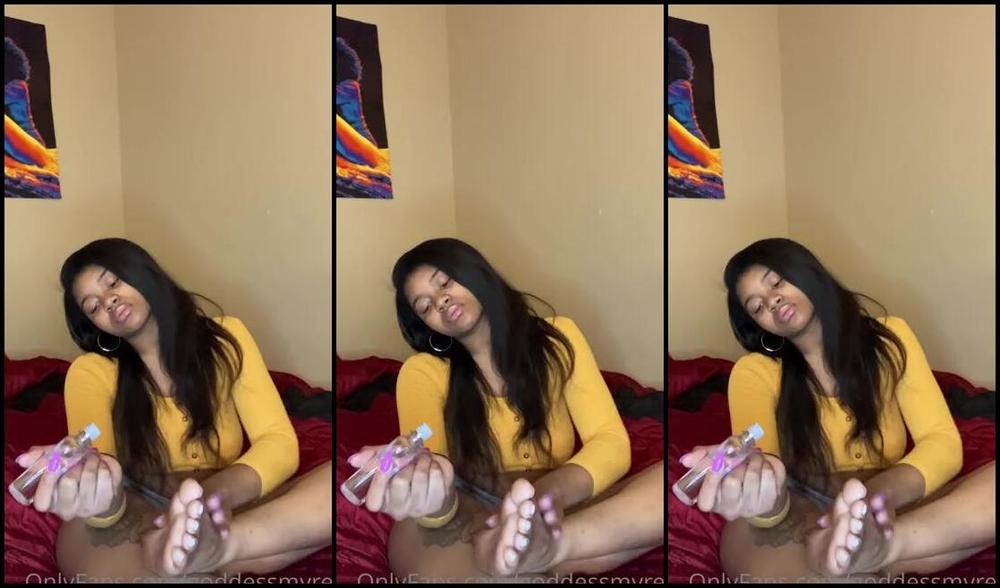 Xosolesbyme Aka Goddessmyree Onlyfans Good Morning Just Wanted To Show Y All How I Take Care Of These Feet